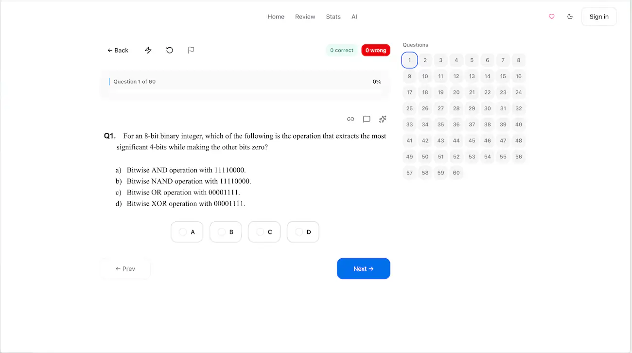 Сайт для удобного решения прошлых экзаменов itpecpractice.com